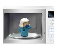 Angry Mom Nettoyant Pour Four À Micro-ondes - Nettoyeur Vapeur, Absorbeur D'odeurs De Réfrigérateur Cool | Appareil Cuisine Le Bureau Et La Maison, Désinfecte Facilement, Nettoie En Quelques Minutes,