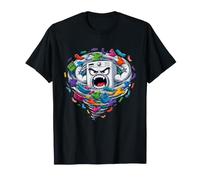 Angry Tornado Chaussettes Monster Chaos pour Machine à Laver T-Shirt