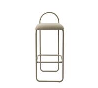ANGUI Tabouret de Bar 92,5 cm Taupe