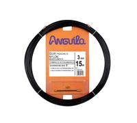 Anguila | Guide passe-câble | Bornes interchangeables | Monofilament | Nylon | Couleur noire | Diamètre 3 mm | 15 mètres