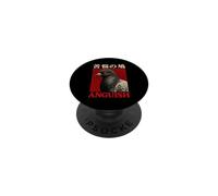 Anguish Pigeon Japonais Weirdcore Bird Meme Art Vintage PopSockets PopGrip Adhésif