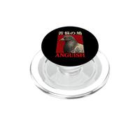 Anguish Pigeon Japonais Weirdcore Bird Meme Art Vintage PopSockets PopGrip pour MagSafe
