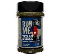 Angus et Oink | Frottez-moi le steak du Texas | Assaisonnement du barbecue | Pas de conservateurs, d'épaississeurs ou de coloration | Super avec des steaks | 210G