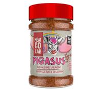 Angus & Oink Pigasus Bacon Miel Jalapeno Barbecue Rub & Assaisonnement | Parfait pour le porc, le poulet, les côtelettes et les frites | Idéal pour griller, fumer et four | 200g