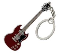 Angus Young (AC/Dc) Réplique Guitare Métal Porte-Clés