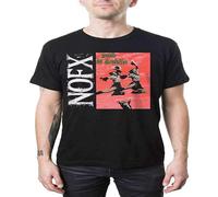 ANGXIAO Men's NOFX T Shirt Punk in Drublic Album Cover New Aiuthentic Black M