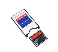 ANGXILETMS Carte mémoire CF 1 Go avec adaptateur de carte PC, UDMA High Speed Camera CF Card