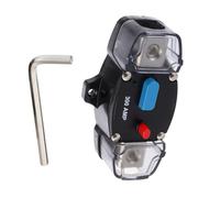 Anhoer Disjoncteur 12 à 48 V CC avec bouton de réinitialisation manuelle - Porte-fusible automatique en ligne - Réinitialisable - Pour voiture, camping-car, bateau (300 A)
