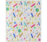 ANHOPE Couverture Physique Chimique Thème Éléments Plaid en Flanelle Doux pour Lit Canapé Couverture Chaude Léger Toute Saison pour Enfants Bébé 100 x 130 cm