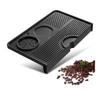 Anhow Coussin de Poudre de Café, Tapis de Bourrage de Café en Silicone Tamper Café Expresso Accessoire Barista Tamper pour Barista Tool Accueil Cuisine Café, 26,5 x 16,6 cm