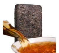 Anhua Baishaxi Thé Noir Fleur d’Or Thé Noir Brique TIAN FU CHA 1000g