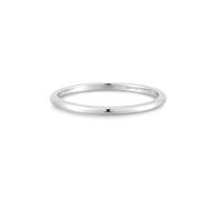 ANIA HAIE Bague Chic Creator Plain pour Femme en Argent Sterling 925 Taille EUR : 54, avec Emballage Cadeau
