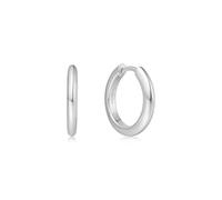 ANIA HAIE Boucles d'oreilles créoles Vogue Maven Tube Small Huggie Hoop en argent sterling 925, taille : 12 x 2 mm, emballage cadeau inclus
