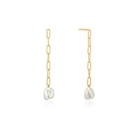 ANIA HAIE Boucles d'oreilles pour Femme E019-05G en Argent Sterling 4 cm, Estándar, sans Type de matériau, Pas de gemme