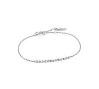 ANIA HAIE Bracelet moderne minimaliste pour femme en argent sterling 925, longueur 16,5 cm + rallonge de 2 cm, avec emballage cadeau, Mittelgroße, Argent sterling, Non renseigné
