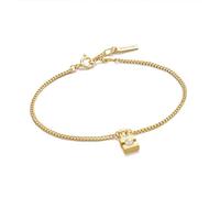 ANIA HAIE Bracelet moderne pour femme en argent sterling 925, serti d'une perle de coquillage, longueur : 16,5 cm + 2 cm, avec emballage cadeau, 16,5 cm, Argent sterling, Pas de pierre précieuse