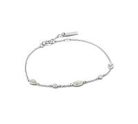 ANIA HAIE Bracelet pour femme Minéral Glow en argent sterling, serti de 3 pierres d'opale, longueur 16,5 cm + 2 cm, avec emballage cadeau