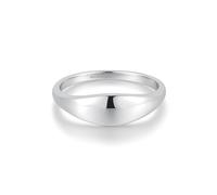 ANIA HAIE Chic Creator Dome Plain Bague pour Femme en Argent Sterling 925 Taille EUR : 54, avec Emballage Cadeau