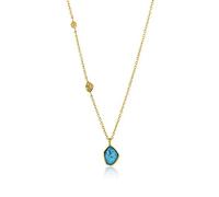 ANIA HAIE Collier pour Femme en Argent Fin 925/1000, Turquoise, Turquoise
