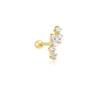 Ania Haie Constellastion Barbell Boucle d'oreille Unique Argent E070-10G - Fille
