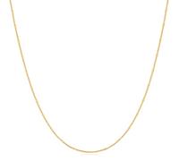ANIA HAIE Dusk Divas Spheres Chain Collier pour femme en argent sterling 925 plaqué or 14 carats Longueur : 40 cm + rallonge de 7,5 cm Livré dans un emballage cadeau