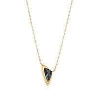 ANIA HAIE N049-03G Collier avec pendentif triangulaire en pierre d'ormeau