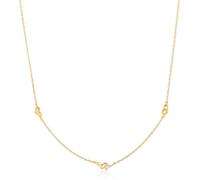 ANIA HAIE N050-02G Collier avec petites vagues en pendentif