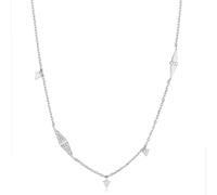ANIA HAIE N053-06H Collier pendentif géométrique serti de pierres