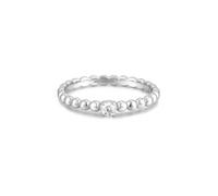 ANIA HAIE Sunshine Chaser Bague pour Femme en Argent Sterling 925 avec zircone cubique et dôme Rond sertie de 1 zircone, Taille EUR : 52, Emballage Cadeau Inclus