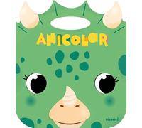 Anicolor - Dino - Coloriage silhouetté - Dès 2ans