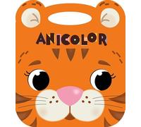 Anicolor - Tigre - coloriage silhouetté - Dès 2 ans