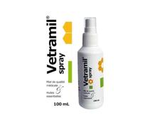 Anidev - Vetramil Spray - Spray pour Favoriser La Cicatrisation Naturelle De La Peau - Multi-Espèces - À Base De Miel - Huiles Essentielles - 100ml