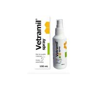 ANIDEV - Vetramil Spray - Spray pour Favoriser La Cicatrisation Naturelle De La Peau - Multi-Espèces - À Base De Miel - Huiles Essentielles - 100ml