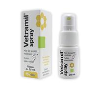 Anidev - Vetramil Spray - Spray pour Favoriser La Cicatrisation Naturelle De La Peau - Multi-Espèces - À Base De Miel - Huiles Essentielles - 20ml