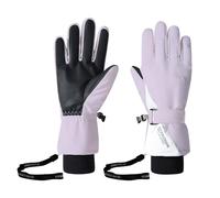 Anidker Gants de ski thermiques pour homme et femme, gants d'hiver coupe-vent imperméables avec boucle anti-perte, cordon et dragonnes, gants d'écran tactile pour le ski, le cyclisme, la randonnée