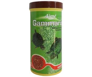 ANIFA - Nourriture Complète en Crevettes Séchées Saveur Naturelle pour Tortues, Pot 500mL - Lot de 3