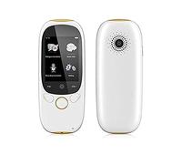 ANIFM Appareil de Traduction de Langue Portable, Prise en Charge du traducteur Vocal instantané bidirectionnel 75 Langues avec Traduction de l'appareil Photo pour Voyager à l'étranger Comfortable