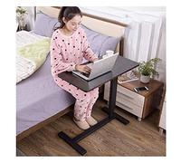 ANIFM Bureau de Chevet Base en Forme de C Bureau d'ordinateur Portable Bureau à Domicile Canapé Tables d'extrémité Debout Bureau d'ordinateur Portable, Support d'ordinateur Portable Pliable