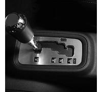 AniFM en Aluminium Intérieur Changement de Vitesse Panneau Décoration Couverture Garniture Autocollants Up Accessoires De Voiture Style pour Jeep Wrangler JK 2011-2017