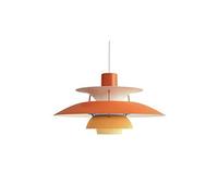 ANIFM Lampes Suspendues Nordiques Modernes Simple E27 LED Lustre Designer Danois Salon Suspendus Plafonniers Chambre Restaurant Gradient Lighting,C,35CM Comfortable Anniversary