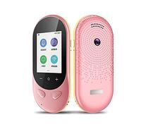 ANIFM T8S Traducteur vocal portable Interprète portable Traduction en temps réel Écran tactile 106 langues (couleur : noir) Famille confortable anniversaire