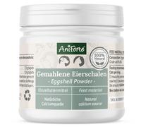AniForte Calcium en Poudre pour Chiens et Chats 250g - Source Naturelle de Calcium, soutient Les os et Les Dents, Poudre de Coquille d'oeuf pour barfen, Haute biodisponibilité, testé en Laboratoire