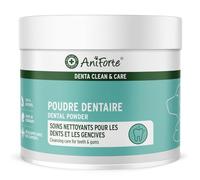 AniForte Denta Clean & Care 300 g - Poudre Naturelle Soins Dentaires pour Chiens & Chats, Anti-Plaque et Haleine Fraîche - Conserve Hygiène buccale