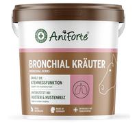 AniForte Herbes bronchiques pour Chevaux 1kg - pour la toux, Les rhumes, Les Herbes bronchiques soutenant Les problèmes respiratoires, Les Herbes pour Chevaux pour Les Voies respiratoires Libres