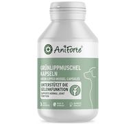AniForte Moule à lèvres Vertes Capsules 100 pièces pour Chiens - Comprimés de Poudre de Moule à lèvres Vertes pour Soutenir Les articulations