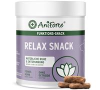 AniForte Relax Snack pour Chiens 300 g - Détente et apaisement naturels, Snack Anti-Stress, à la valériane, à la mélisse et au romarin, Aide en Cas de Stress, d'anxiété et de nervosité