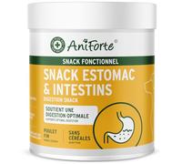 AniForte Snack estomac & intestins pour Chiens 300 g - friandise probiotique avec Terre médicinale, fenouil, mélisse et Cumin pour Soutenir la Digestion et la consistance des selles