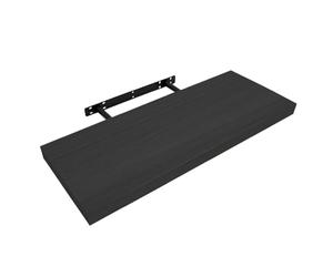Anika Étagère Flottante, Noir, 80cm x 23cm x 3.8