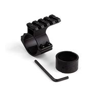 Anillo de 30 mm 25 mm Con adaptador Fit 20 mm Weaver Rail Mount Para antorcha Linterna Láser Alcance Sight Hunting