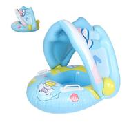 Anillo Flotador Gonflable Con Asiento Para Playa Piscina Viaje Y Clima Caluroso Verano | Flotador Para Bebés - Flotador De Natación Infantil Con Sombrilla